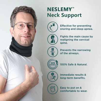 3-Level Anti-Snoring Neck Support Collar