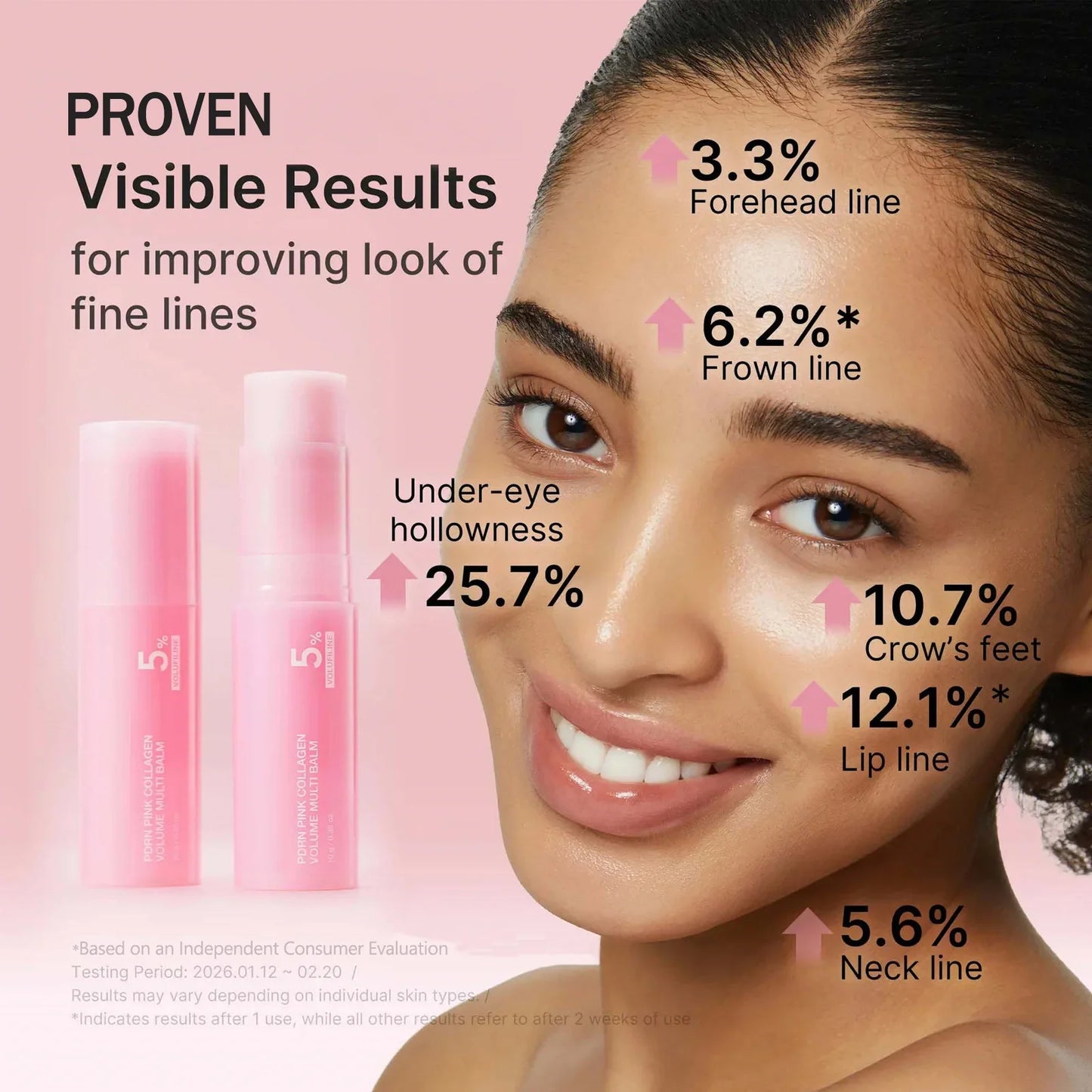 🔥LAST DAY 60% OFF-Korean PDRN Pink Collagen Volume Multi Balm