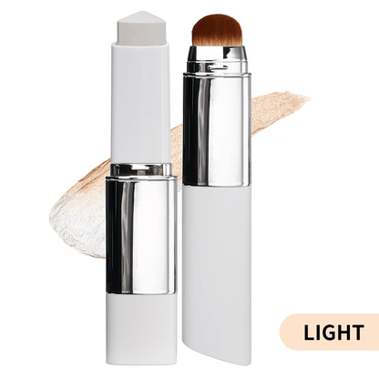 🔥LAST DAY 60% OFF-Color-Changing Foundation Stick with Collagen Capsules - Dual-Ended with Detachable Brush