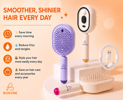 Anti-Tangle & Anti-Frizz Brush