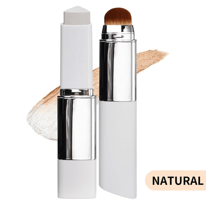 🔥LAST DAY 60% OFF-Color-Changing Foundation Stick with Collagen Capsules - Dual-Ended with Detachable Brush
