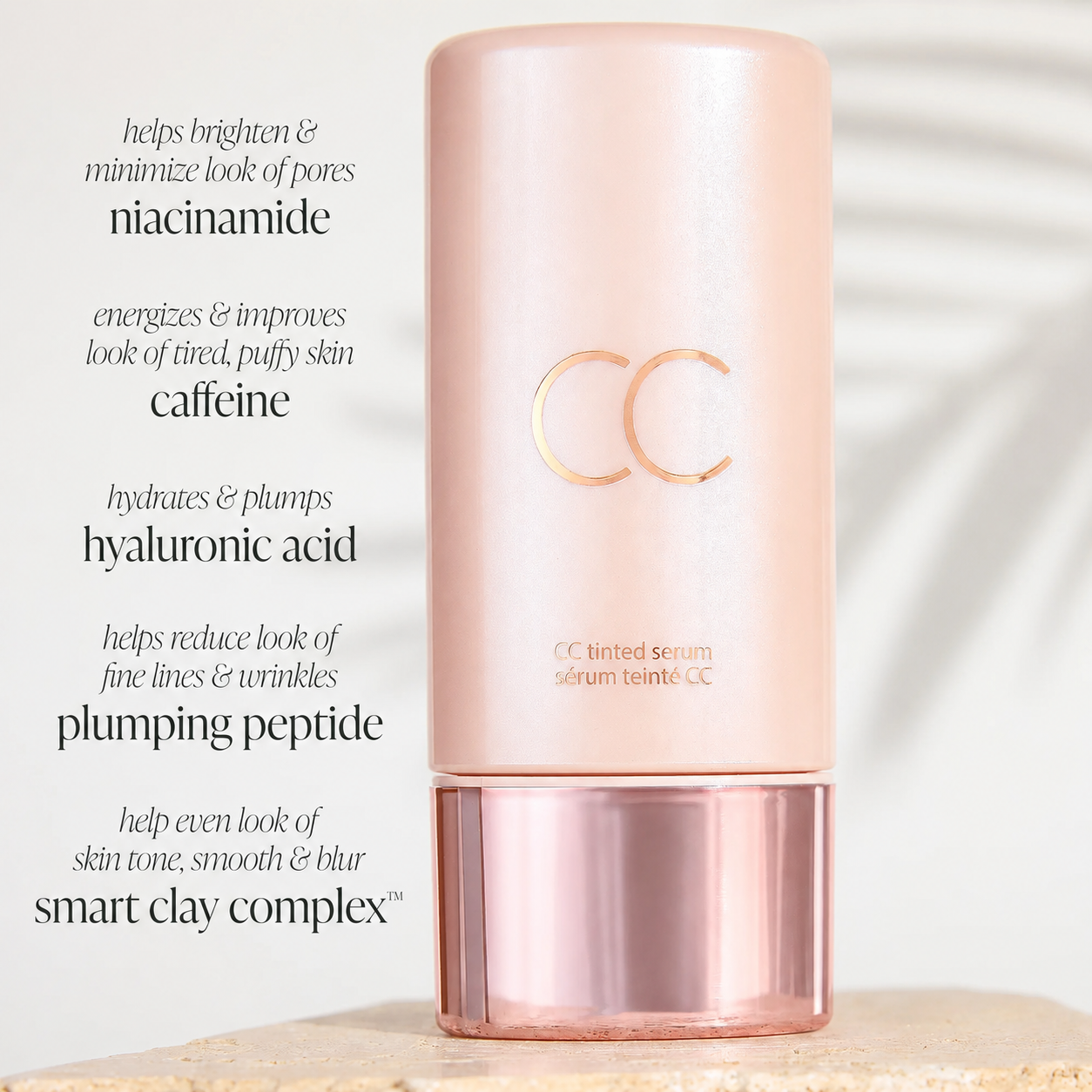 CC color-correcting tinted serum