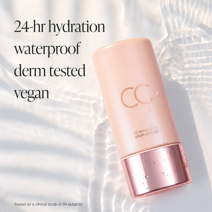 CC color-correcting tinted serum