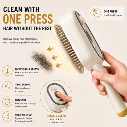 Anti-Tangle & Anti-Frizz Brush