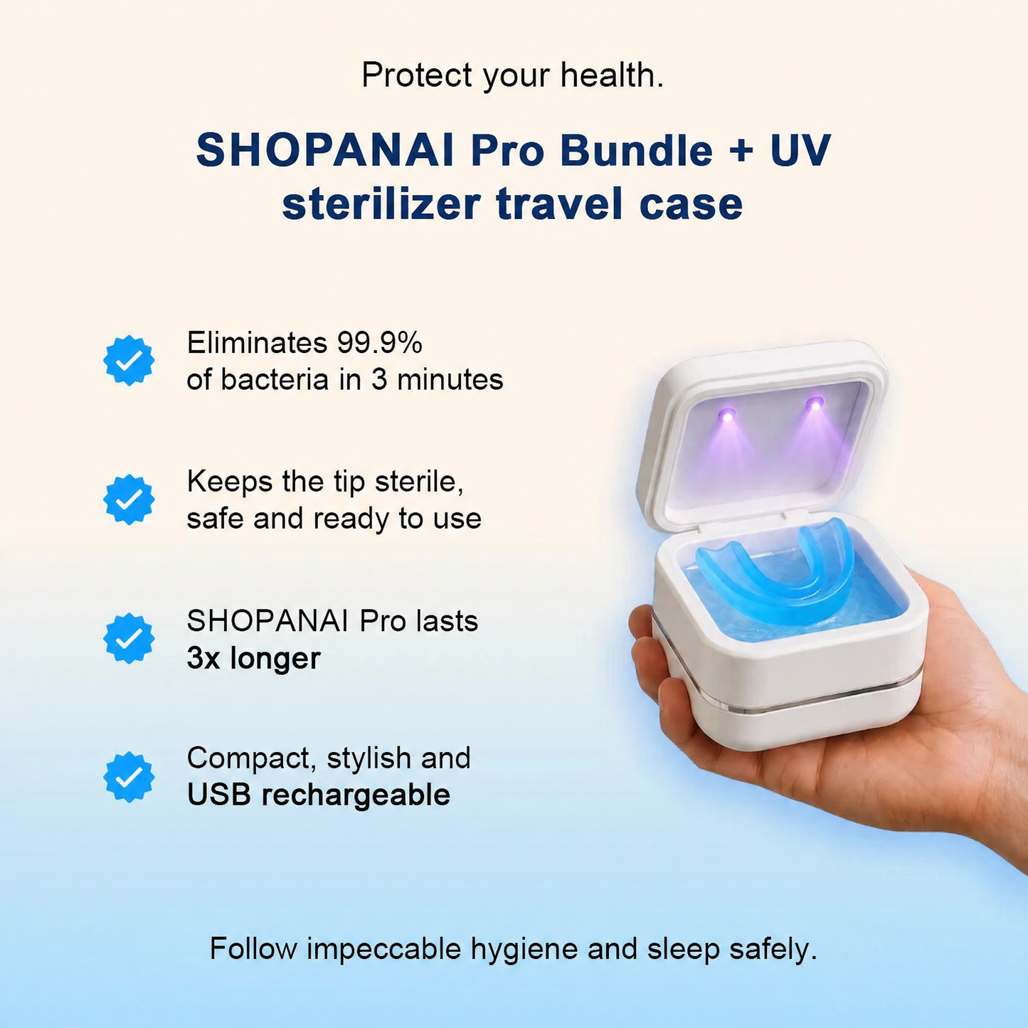 LVORNIX™  Professional intelligent anti-snoring device