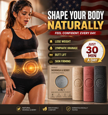 PAURAJU® Micro-Particle Sculpting & Fat-Burn Shorts